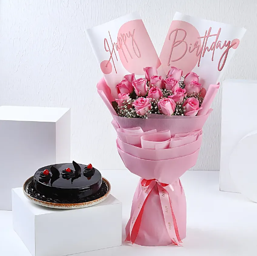 Birthday Blooms & Truffle Delight